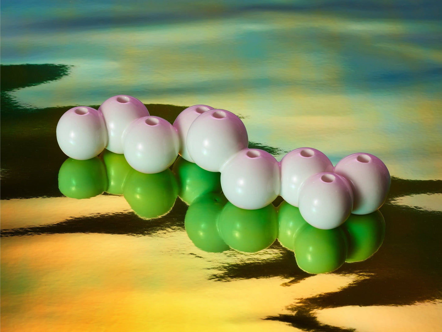 Bubble Menorah (Ceramic) - Shop Tchotchke