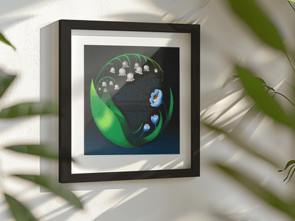 Flower Eye Ketubah - Shop Tchotchke