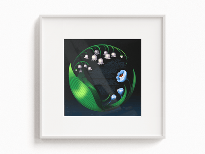 Flower Eye Ketubah - Shop Tchotchke
