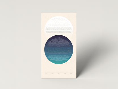 Circles Ketubah - Shop Tchotchke