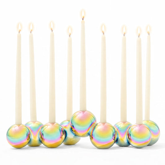 Bubble Menorah (Aluminum)