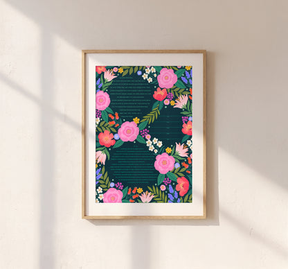 Blooms Ketubah